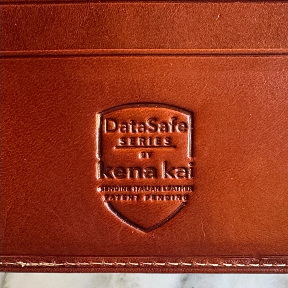 Kena Kai RFID Leather Passport & Card Holder Wallet